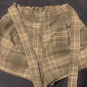 H&M Plaid Shorts
